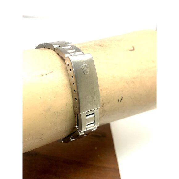 Rolex Women's Watch 76030 Oyster Perpetual 2000 Black Dial Swiss Automatic 25mm - Picture 12 of 15